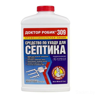 Доктор Робик 309 для Септика, 798 мл